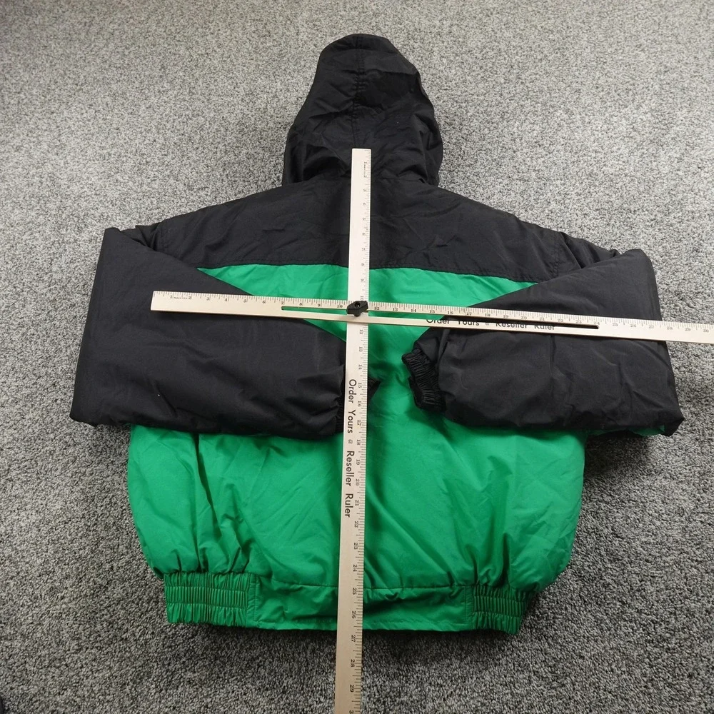 VTG Bobby Labonte Jacket Mens‎ L Black Green Chase NASCAR Racing 18 Bomber Coat